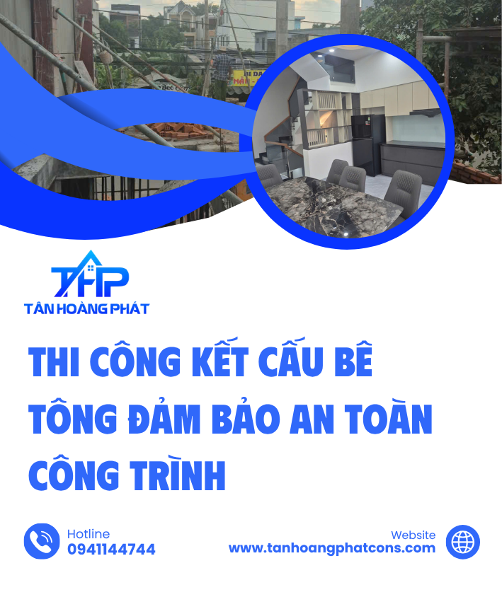 Vai trò cốt lõi của kết cấu bê tông trong độ bền công trình