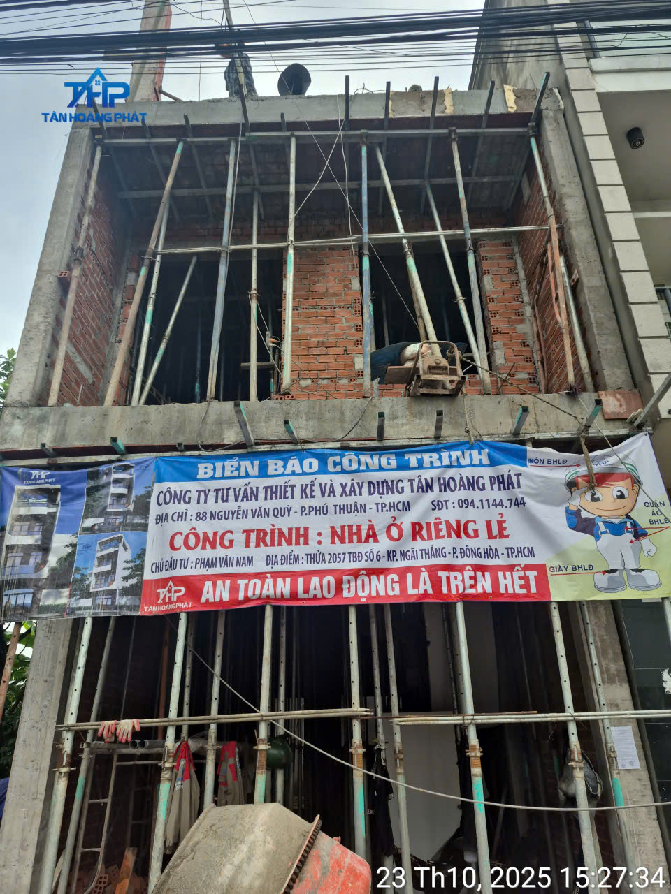 Thi công móng nhà trọn gói cho nhà phố TP.HCM