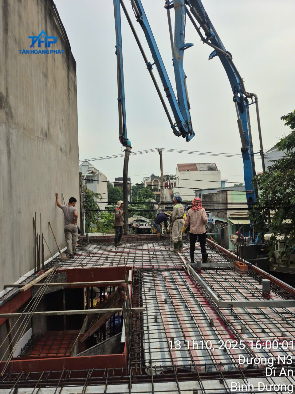Xây dựng phần thô Q1 từ móng đến kết cấu hoàn thiện