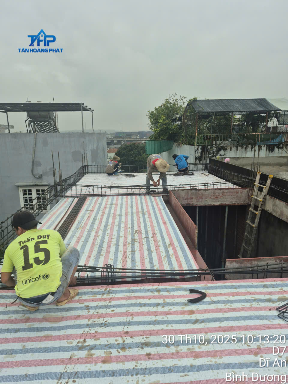 Xây dựng phần thô Q1 từ móng đến kết cấu hoàn thiện